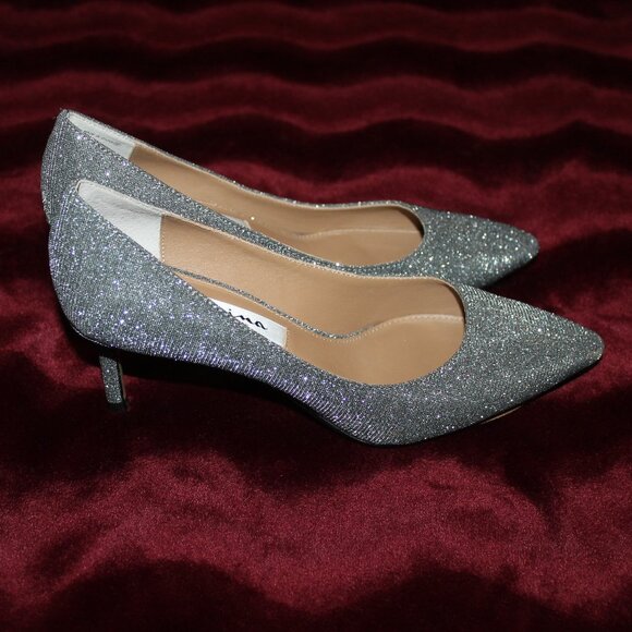 Nina sparkly silver heels - Picture 6 of 7